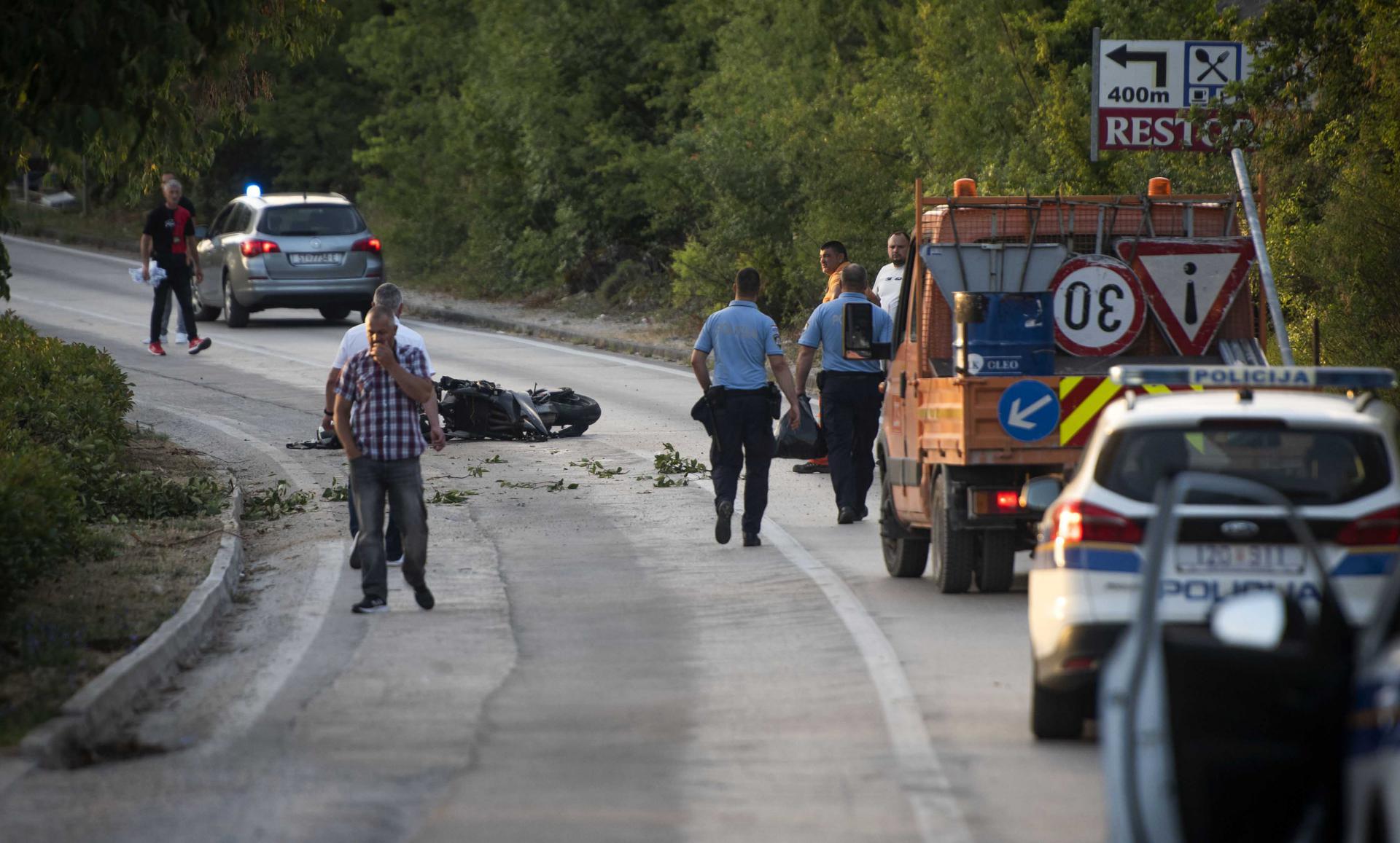 Slobodna Dalmacija Tragedija U Vrgorcu U Padu S Motocikla No As