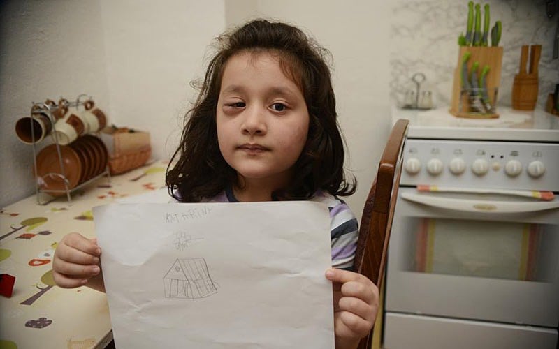 Katarina je nacrtala svoju želju: kuću s velikim cvijetom