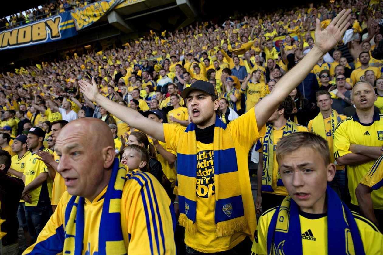 Brondby-Fans