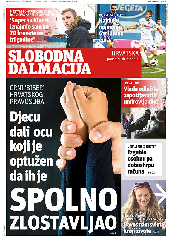 Slobodna Dalmacija Čitajte u Slobodnoj Dalmaciji