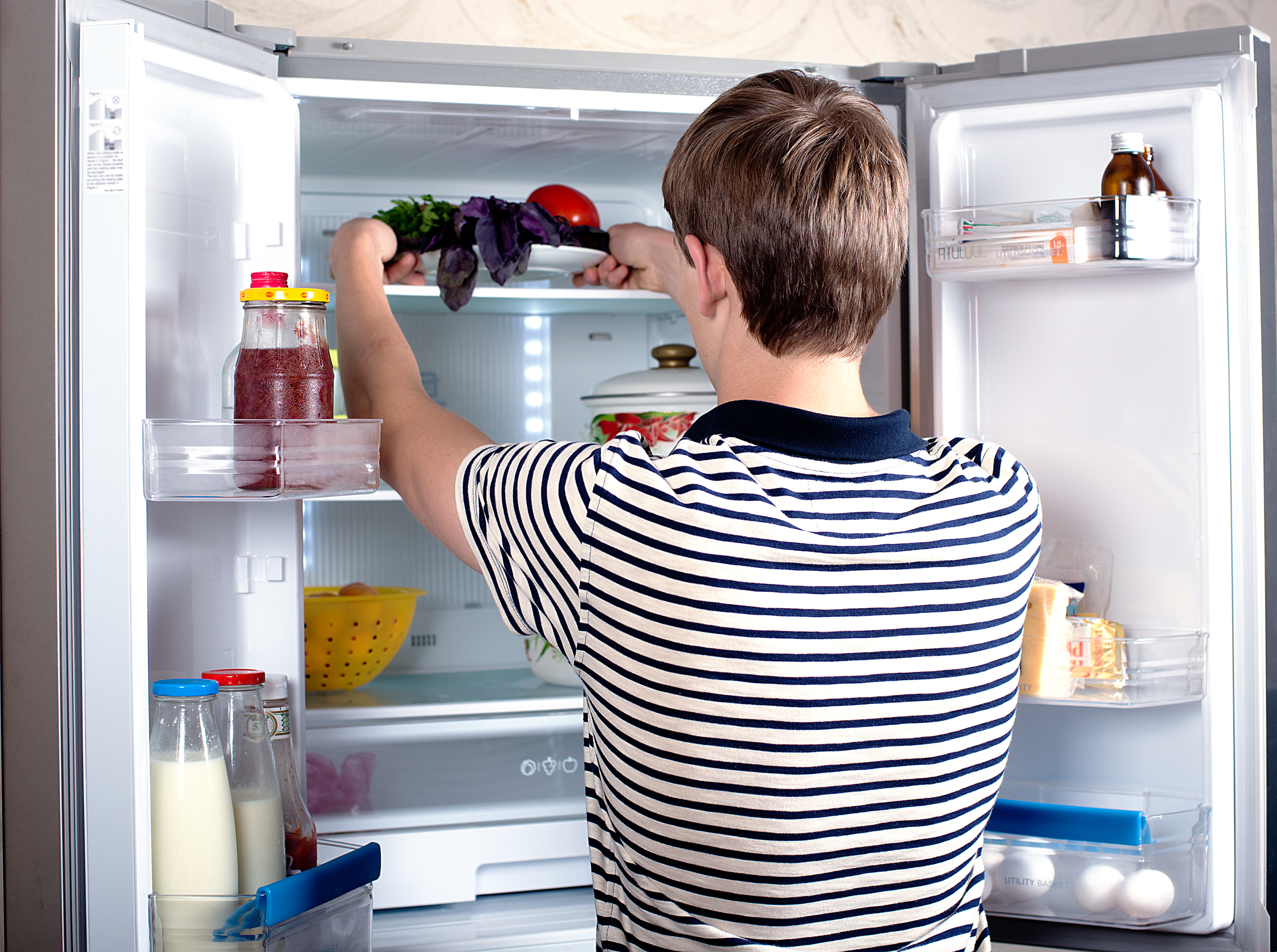 Почему холодильник часто. Мужчина у холодильника. Мужской холодильник. Холодильник изнутри. Холодильник на спине.