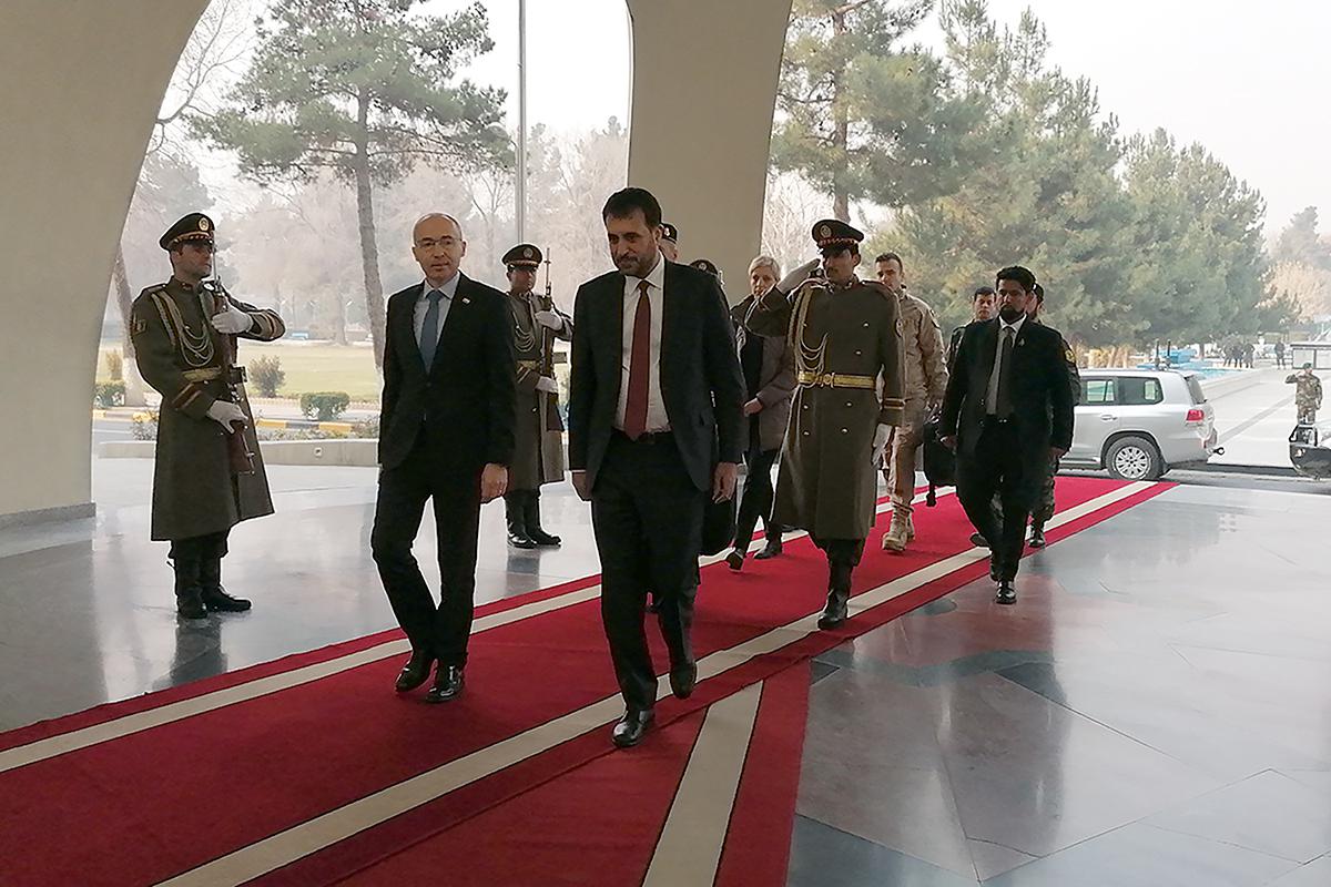 Ministar Krstičević s ministrom obrane Afganistana u Kabulu
