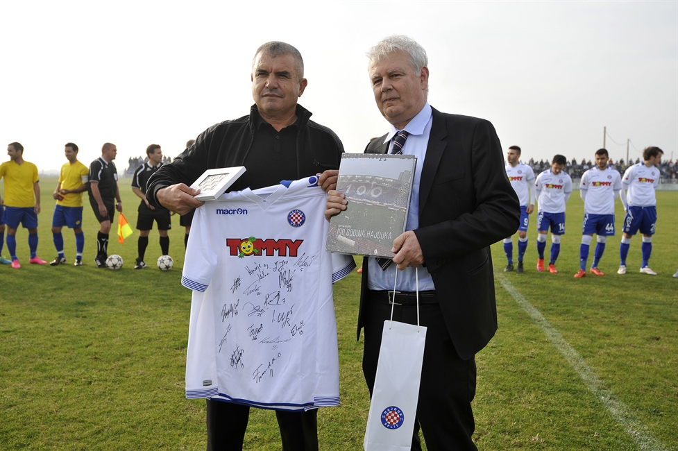 Zvonko Škara - Holcer i bivši predsjednik Hajduka Marin Brbić