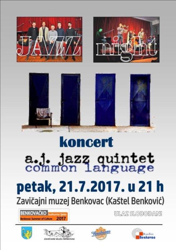Plakat Jazz night