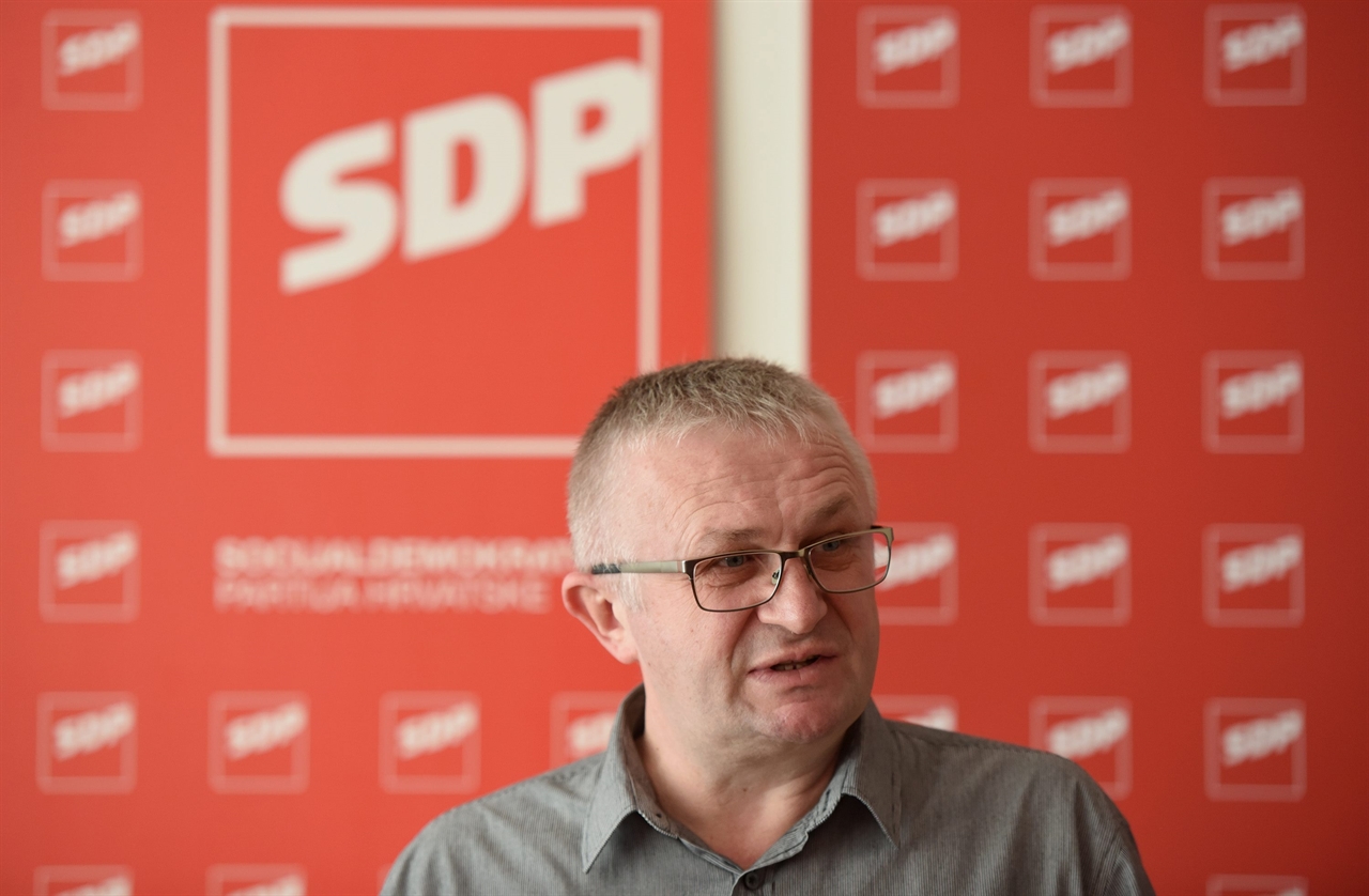 Antun Novoselović, predsjednik GO SDP Zadar
