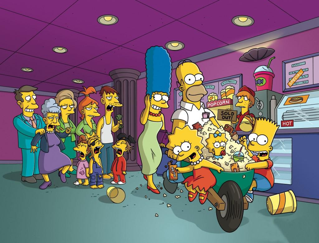Les Simpson - le film The Simpsons Movie Year: 2007 - USA Director: David Silverman Animation