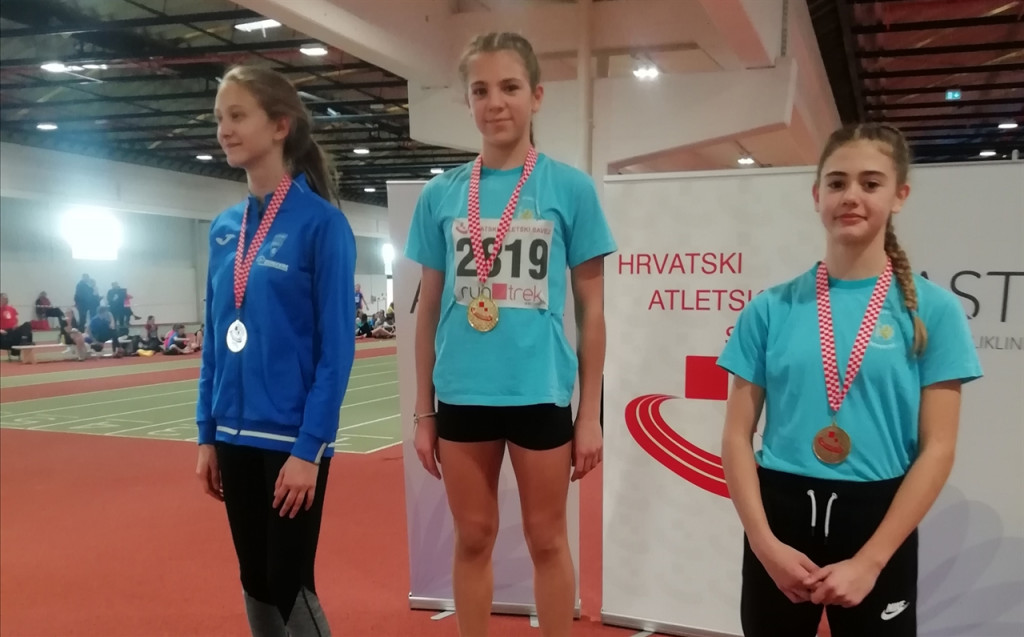Zadarski - Sara Stijepić postala prvakinja Hrvatske u utrci na 60 metara!