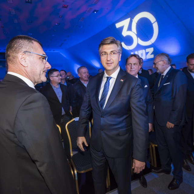 Na fotografiji: premijer Andrej Plenkovic i Joso Nekic.&lt;br /&gt;