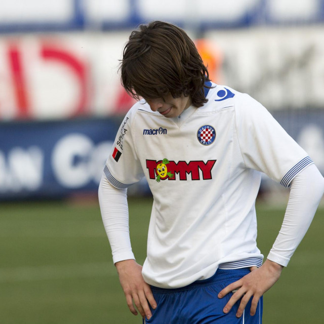 Andrija Balić u dresu Hajduka