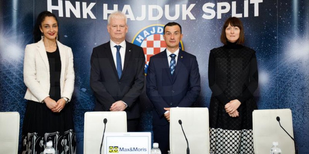 Hajduk i Max Moris potpisali su sponzorski ugovor