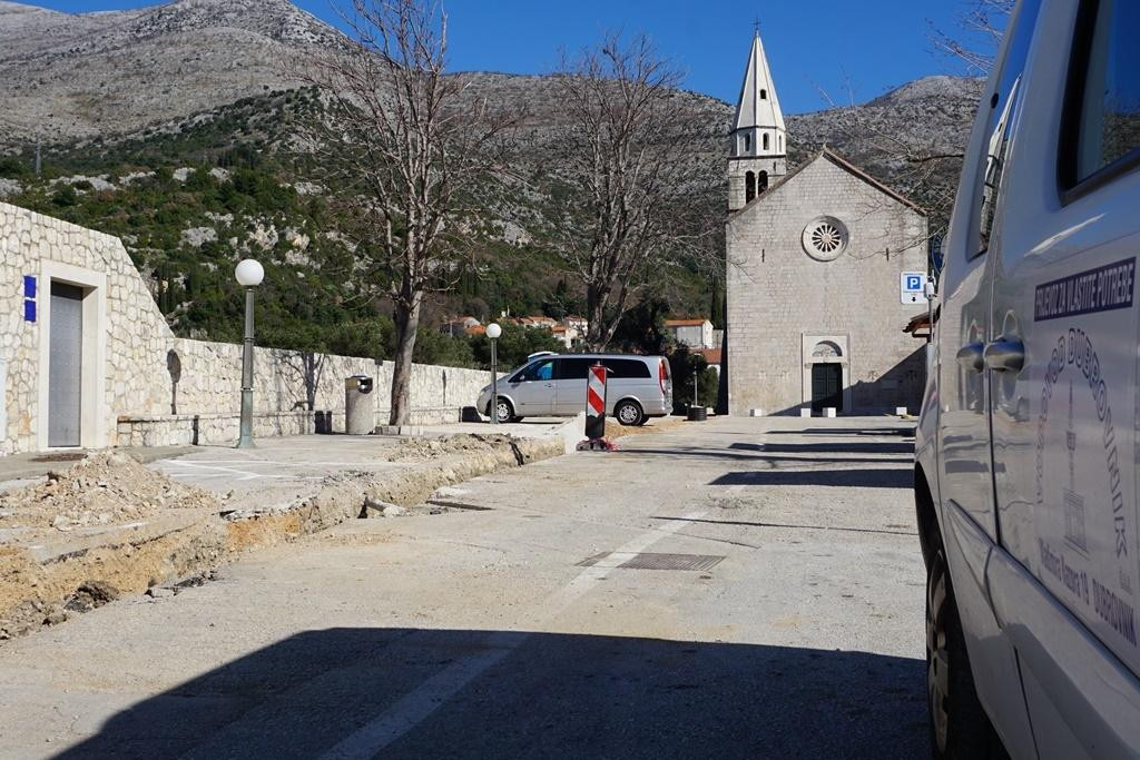 Vodovod Dubrovnik u Slanome mijenja dotrajali cjevovod