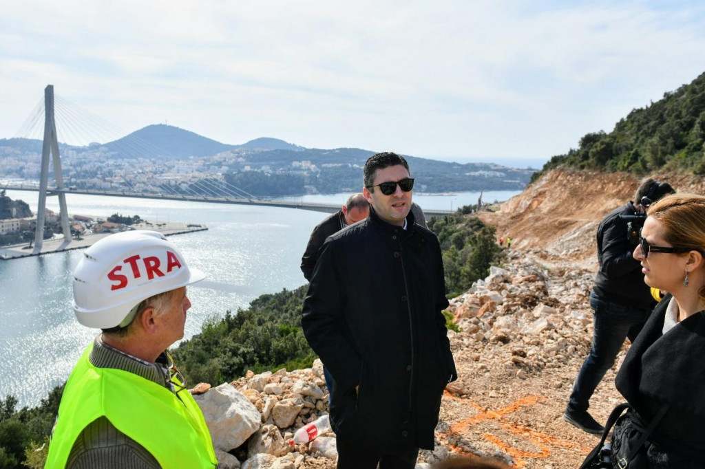 Gradonačelnik Dubrovnika Mato Franković obišao je radove na Pobrežju