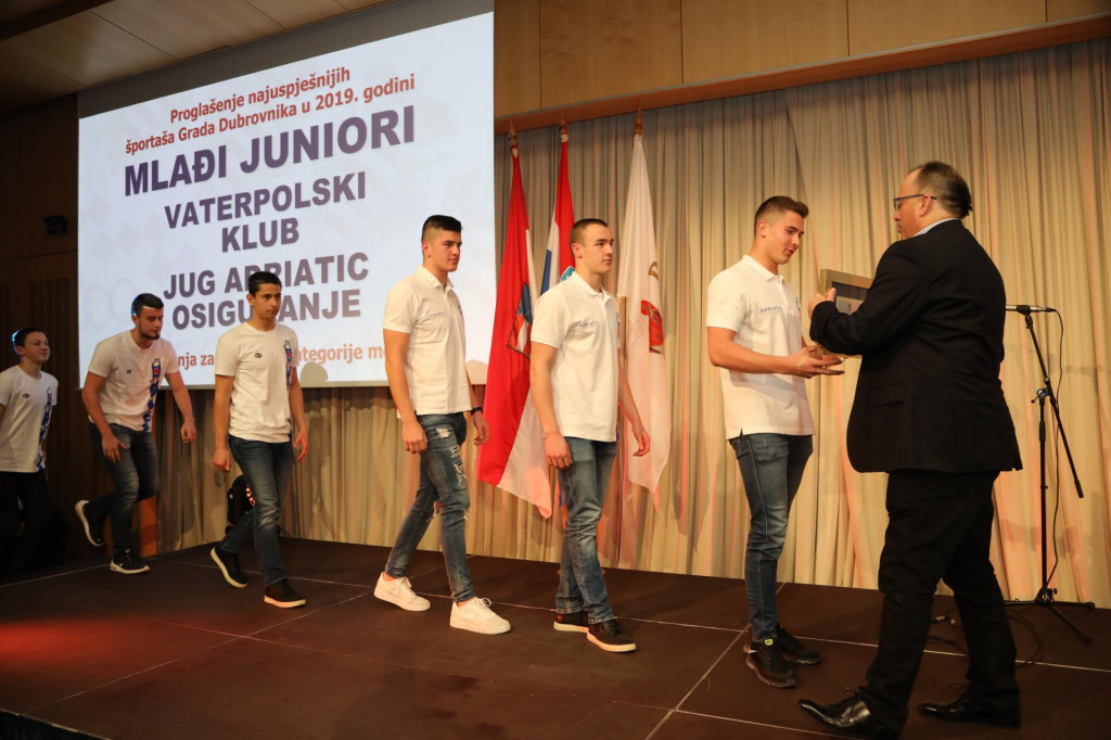 Svečanost proglašenja najuspješnijih dubrovačkih sportaša foto: Božo Radić/HANZA Media