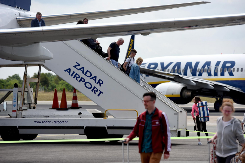 Ryanair zbog koronavirusa otkazuje neke letove iz Zadra&lt;br /&gt;
 JURE MIŠKOVIĆ/HANZA MEDIA