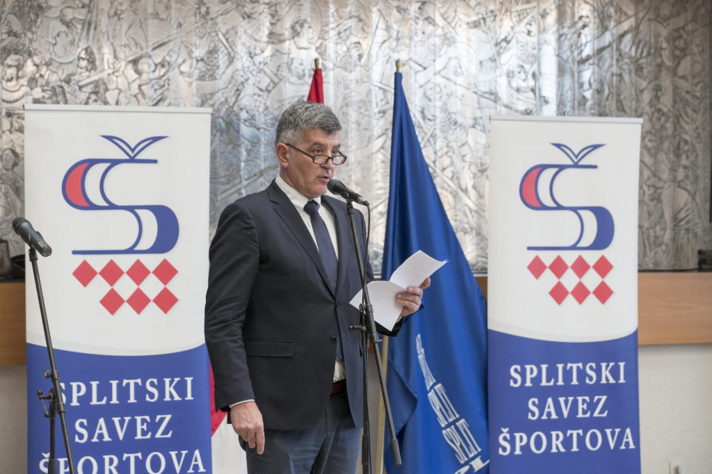 Predsjednik Splitskog sportskog saveza Nenad Periš