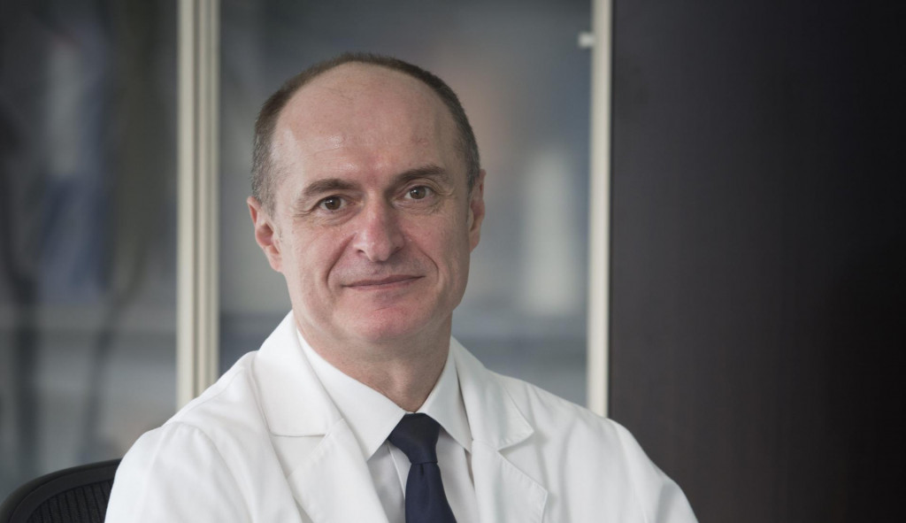 Prof. dr. sc. Eduard Vrdoljak, predsjednik Hrvatskog onkoloskog drustva i predstojnik Klinike za onkologiju i radioterapiju KBC Split&lt;br /&gt;
 