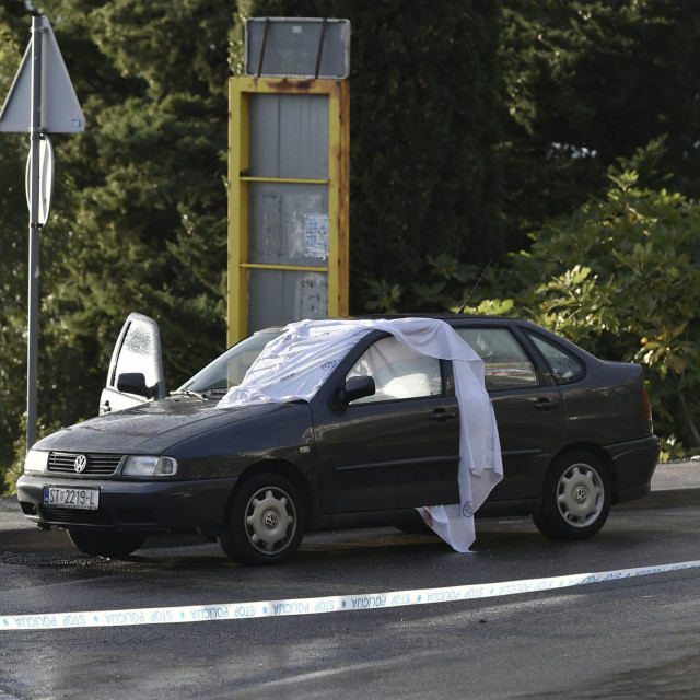Vozilo u kojem je ubijen Karmelino Fistanić