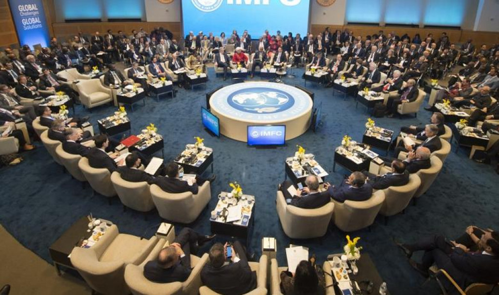 Iustracija, sastanak MMF-a i Svjetske banke