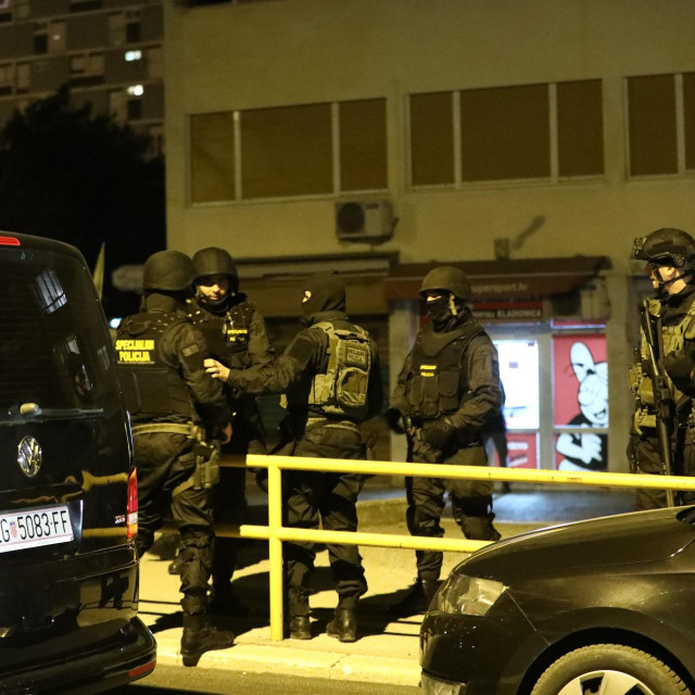 Noćna policijska akcija u Splitu