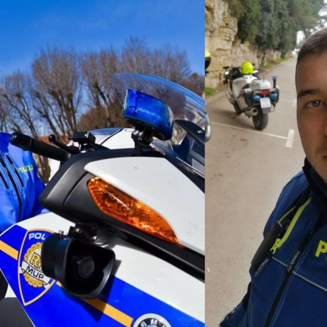 Već danima pulska policajka Anita Prgomet Buić i njezin kolega Tomislav Soldo također iz Pule pravi su hit na društvenim mrežama.
