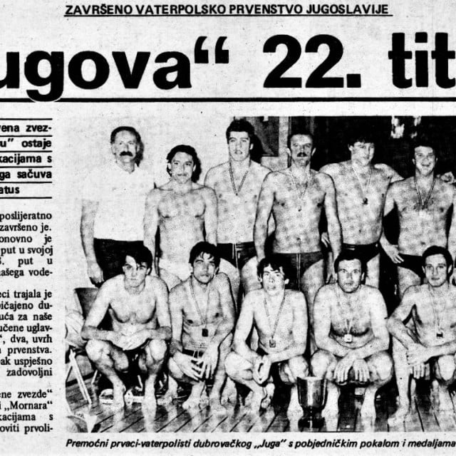 U posljednjem kolu, u subotu, 20. travnja 1985. godine, Jug je dobio Crvenu zvezdu u Kuparima te podigao pokal prvaka