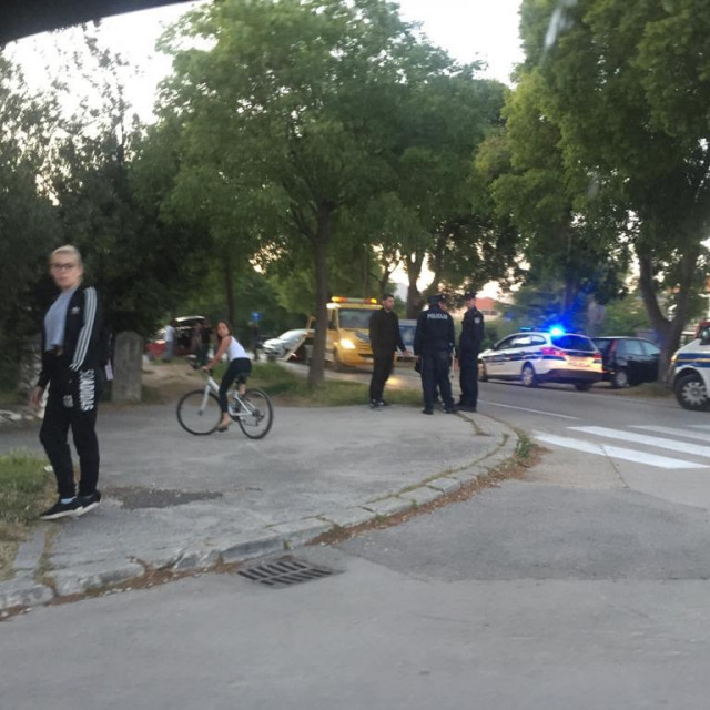 Prometna nesreća na Putu Dikla