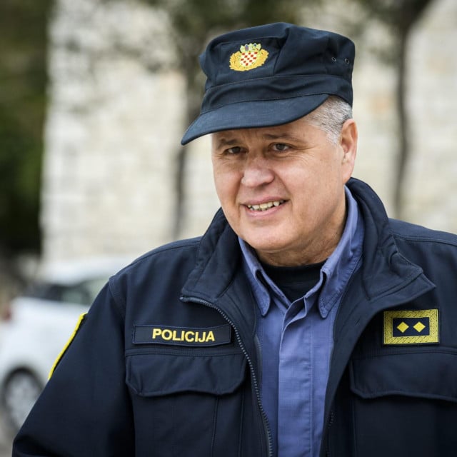 Načelnik PU šibensko- kninske Ivica Kostanić
