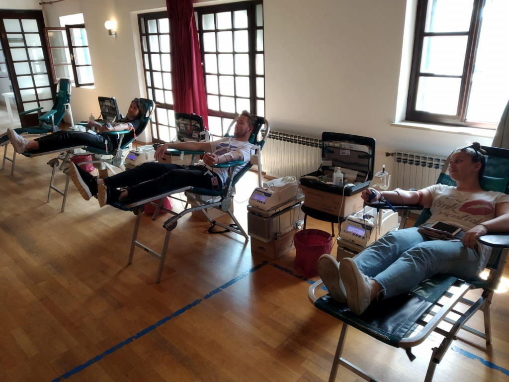 Darovatelji krvi u akciji u Pučišćima