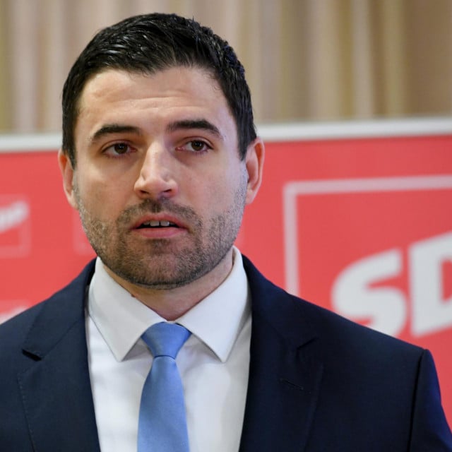 Davor Bernardic, predsjednik SDP-a<br />