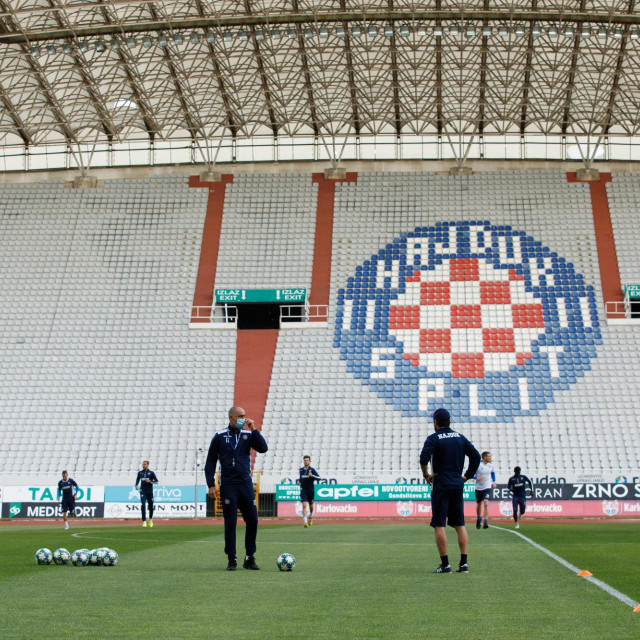 Hajdukov prvi momčadski trening nakon dva mjesweca