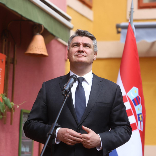 Predsjednik Republike Hrvatske Zoran Milanović
