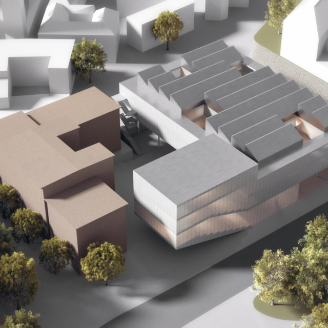 Idejni prijedlog nove zgrade Škole za primijenjenu umjetnost i dizajn u Zadru