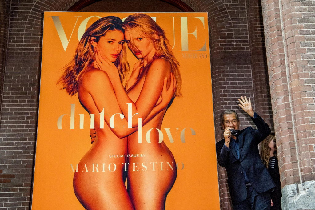 Prepoznatljive naslovnice Voguea, poput ove s fotografijom Marija Testina, trenutno su u drugom planu