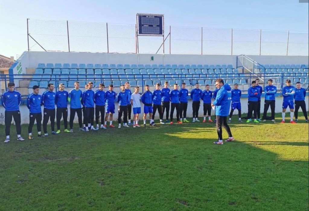 NK Zadar - nogometaši konačno treniraju