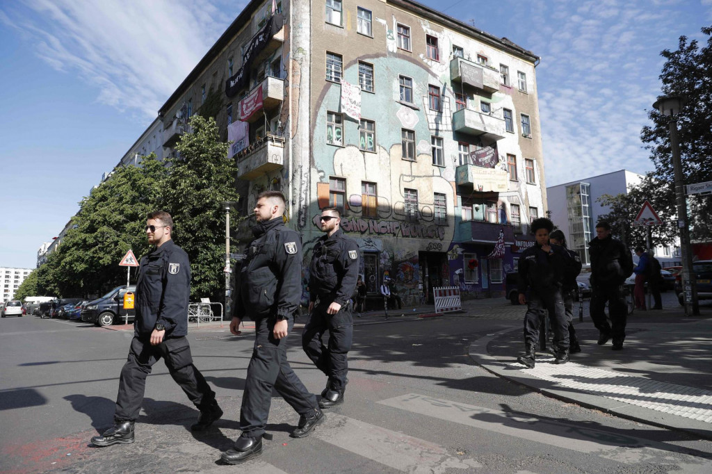 Policijska patrola u Berlinu