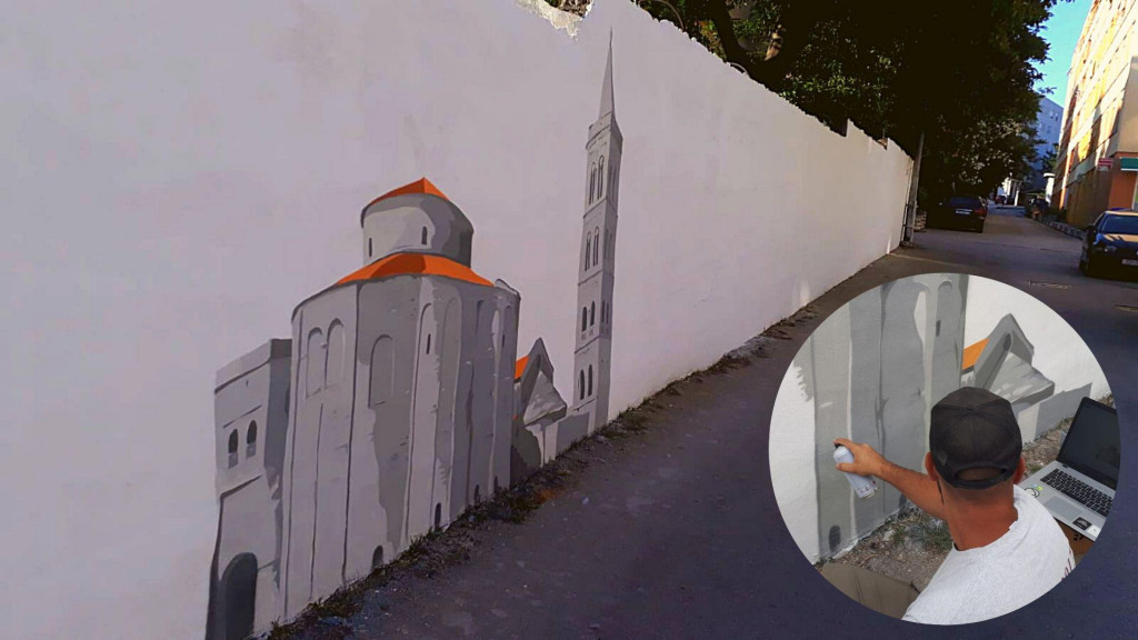 Jure Lisak oslikat će novi veliki mural u Velebitskoj ulici