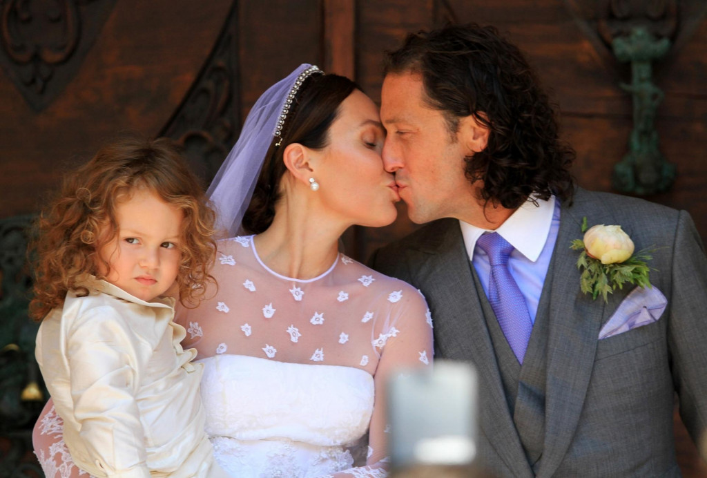 Fabiola Beracasa i Jason Beckman s djetetom u Dubrovniku 2014. na ”vjenčanju stoljeća”&lt;br /&gt;
 