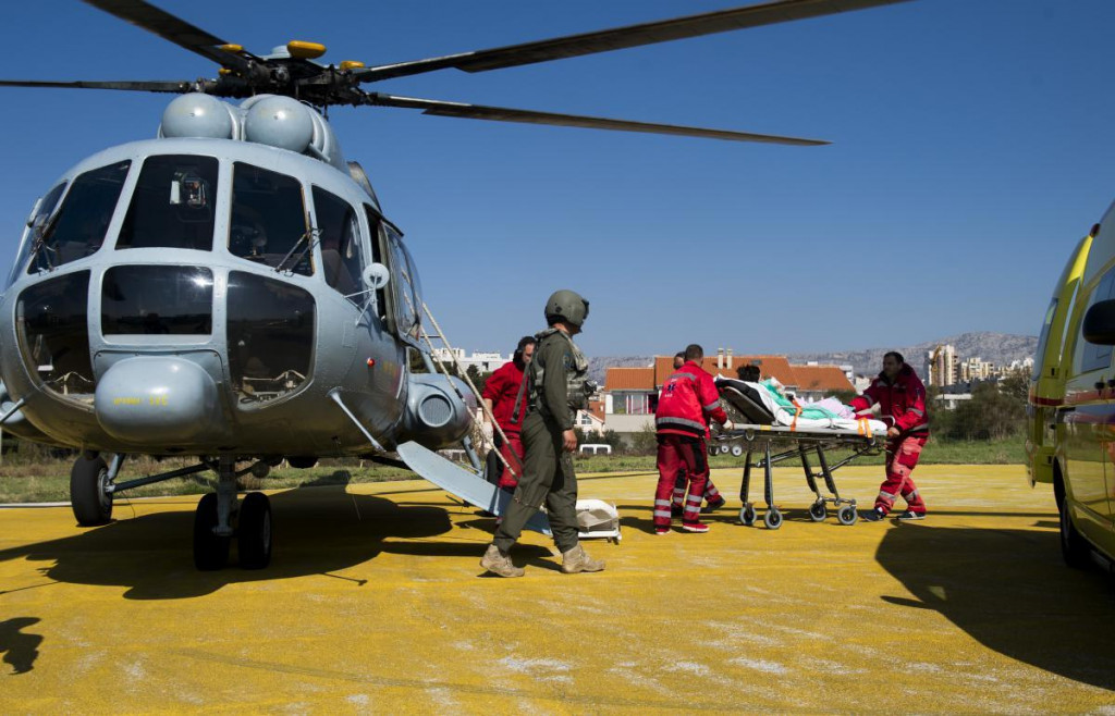 Helikopterskim prijavozom dijete je iz Dubrovnik hitno preveženo u KBC Split
