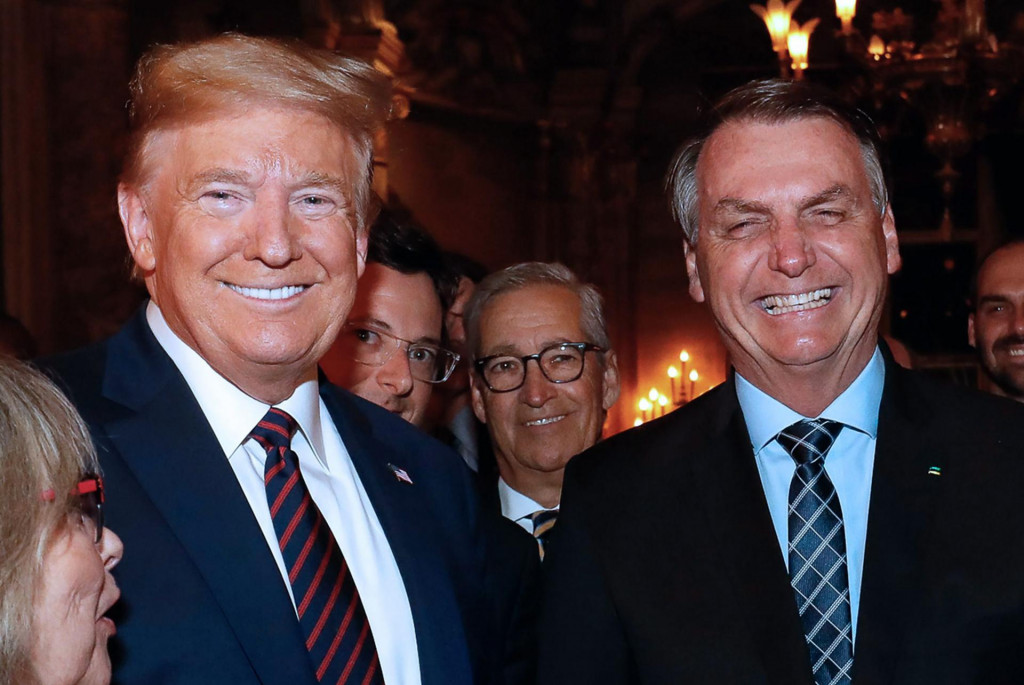 Američki predsjednik Donald Trump i njegov brazilski kolega Jair Bolsonaro