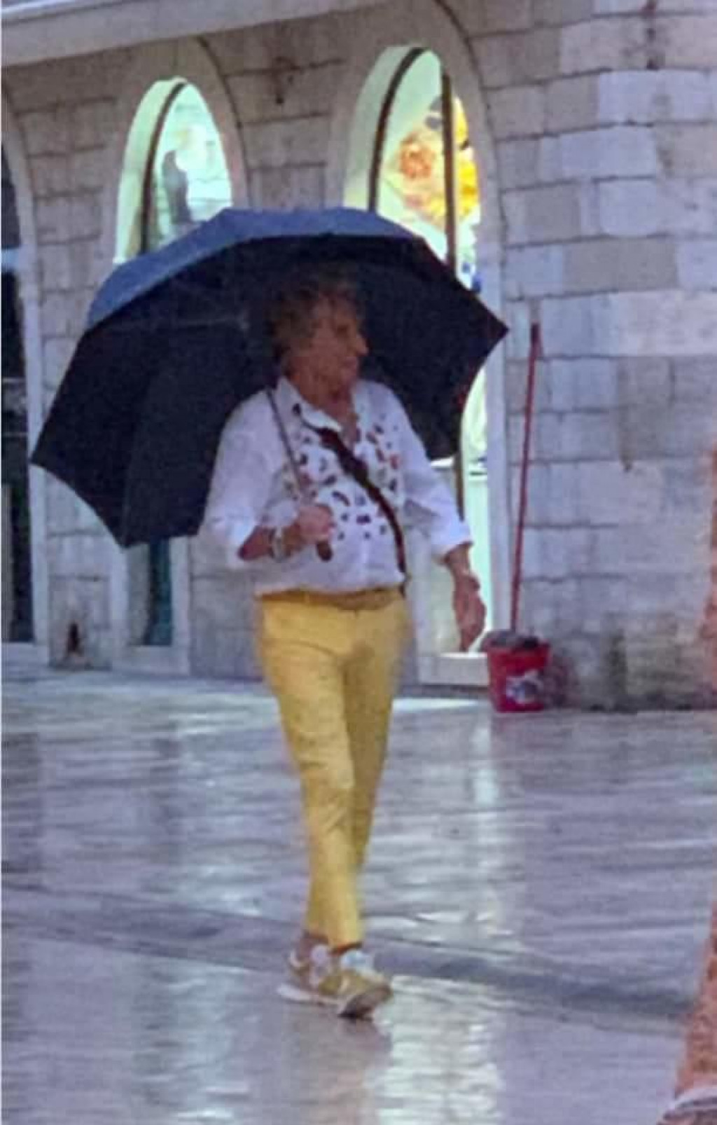 Britanska rock zvijezda Rod Stewart stigao u Dubrovnik