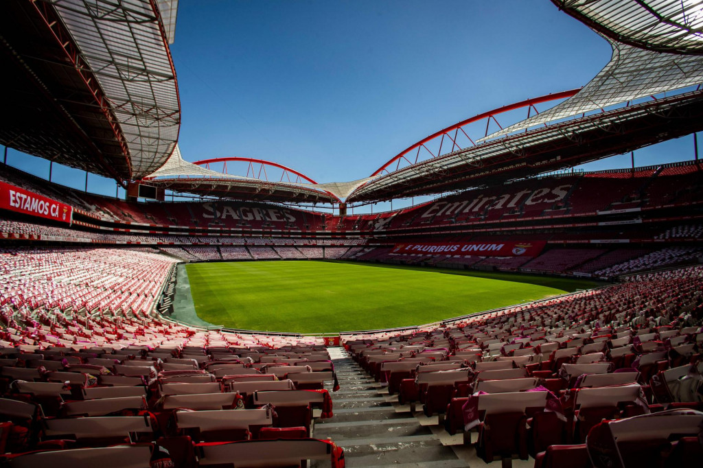 Prazni Luz stadion u Lisabonu na kojem će se igrati četvrtfinale, polufinale i finale UEFA Lige prvaka od 12. do 23. kolovoza