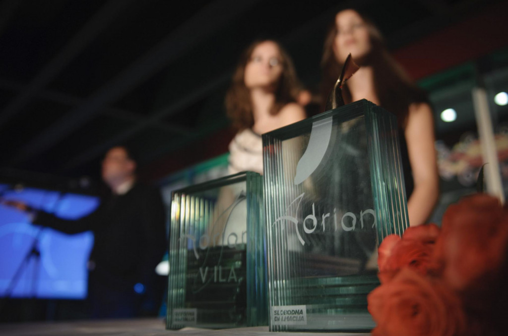Na fotografiji: nagrade Adrian za najbolji hotel i villu