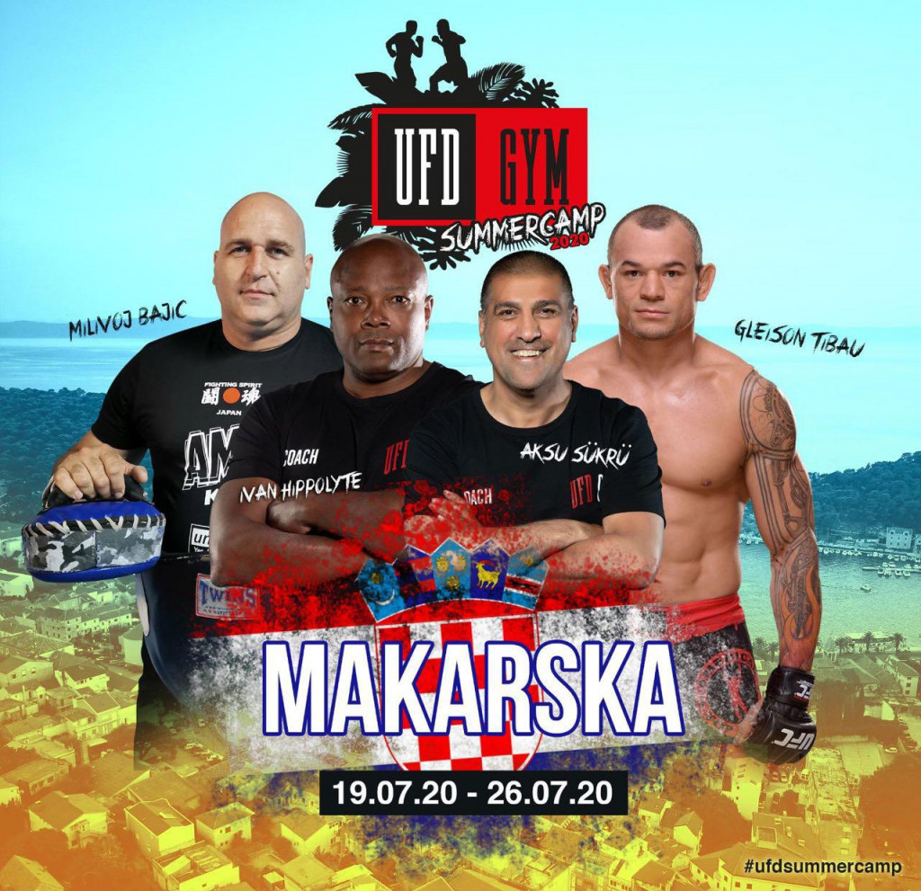 Elitni sudionici MMA kampa podno Biokova