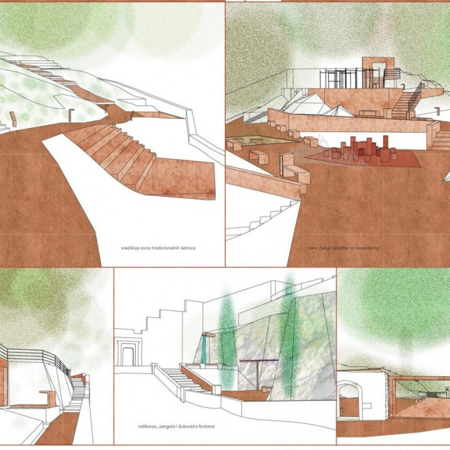 Idejno urbanističko-arhitektonsko-krajobrazno rješenje Parka Gradac