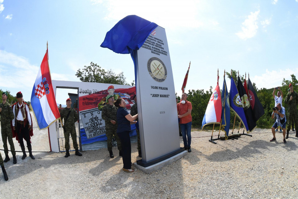 Preimenovanje vojnog poligona Crvena zemlja u Josip Markić