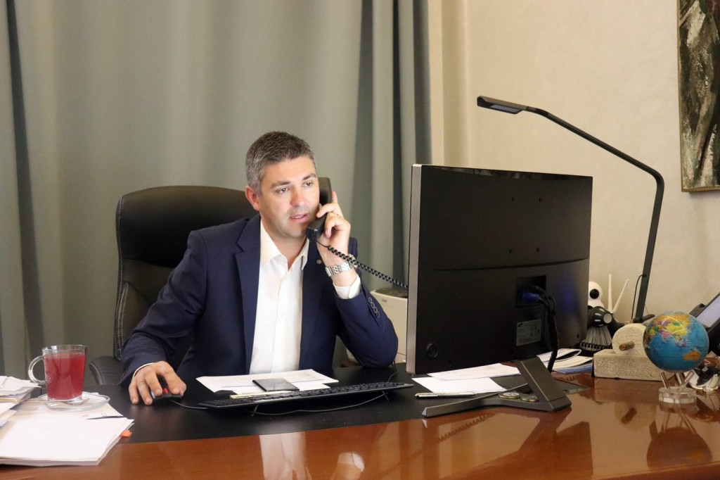 Franković održao telefonski sastanak s veleposlanicom Irske