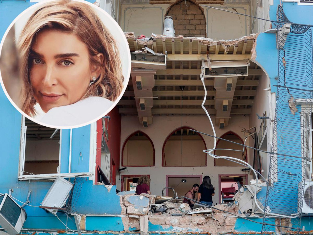 Eksplozija je uništila cijelu prednju stranu njenog stana, a prozori su izbačeni iz ležišta