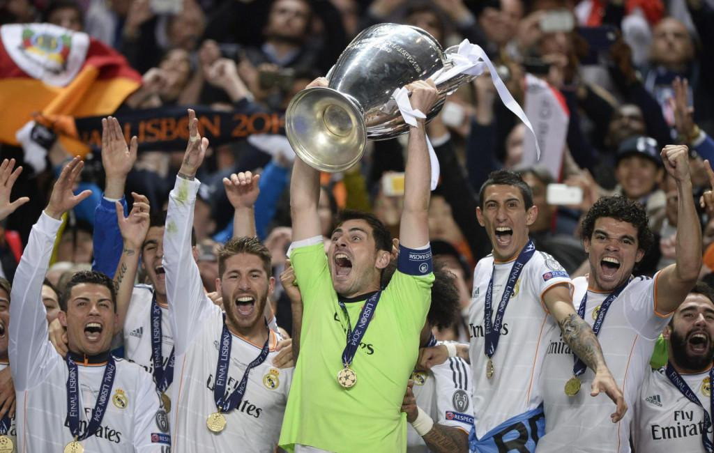 Casillas podiže trofej Lige prvaka 2014. godine