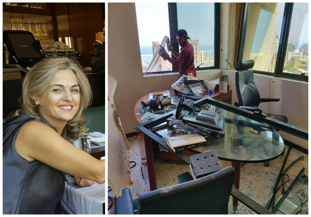 Lara je Hrvatica po majci, a ovako izgleda njezin ured u Bejrutu