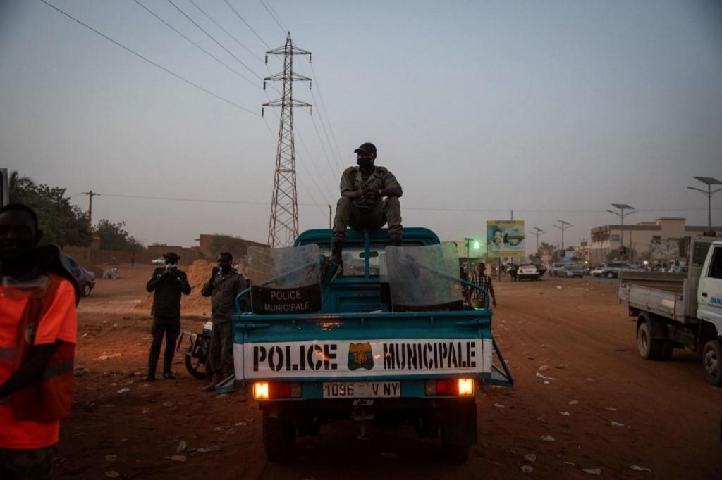 Nigerska policija, foto Nicolas Remene